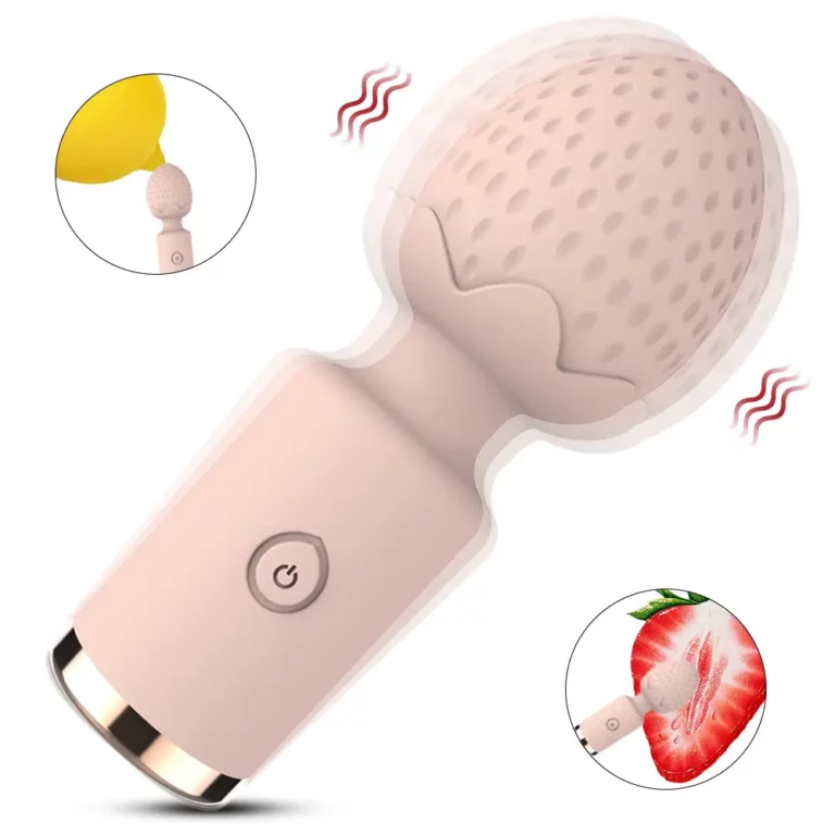 Mini Erdbeere AV Vibrationszauber