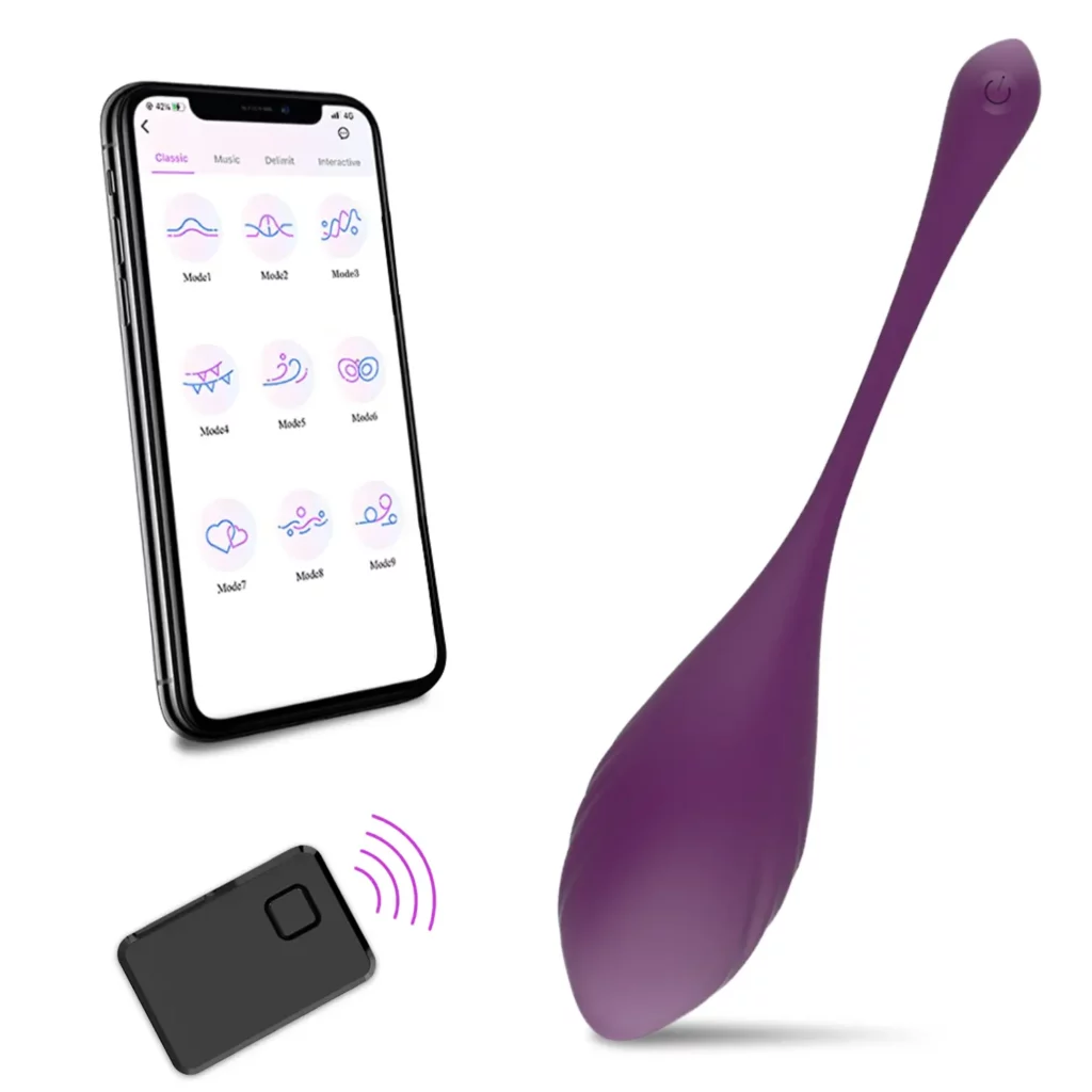 Vibrator Ei mit App