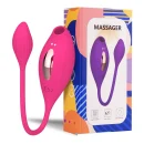 Flüsterleiser Vogelstimulator mit Erotik-Ei Pink