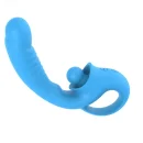 Zungenkunst Satimulationsvibrator Blau