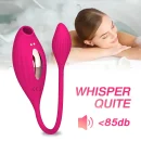 Flüsterleiser Vogelstimulator mit Erotik-Ei Pink
