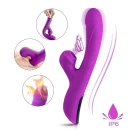Deluxe Rabbit Saugvibrator Lila
