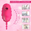 App-gesteuerter Tragbarer Biene-Vibrator Pink