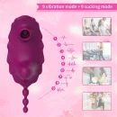App-gesteuerter Tragbarer Biene-Vibrator Lila