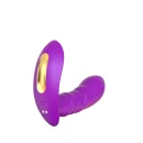 App-gesteuerter Tragbarer Dildo-Vibrator Lila