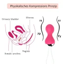 Kegel Übungsball-Set für Beckenboden (4 Teile) Pink