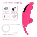 App-gesteuerter Tragbarer Biene-Vibrator Pink