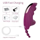 App-gesteuerter Tragbarer Biene-Vibrator Lila
