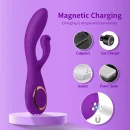 Dual-Action Rabbit Vibrator Lila