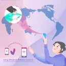 App-gesteuerter Tragbarer Dildo-Vibrator