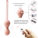 Kegel Übungsball-Set für Beckenboden (4 Teile) Hautfarbe