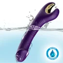Flexibler Rotationsvibrator für Intensive Stimulation Lila