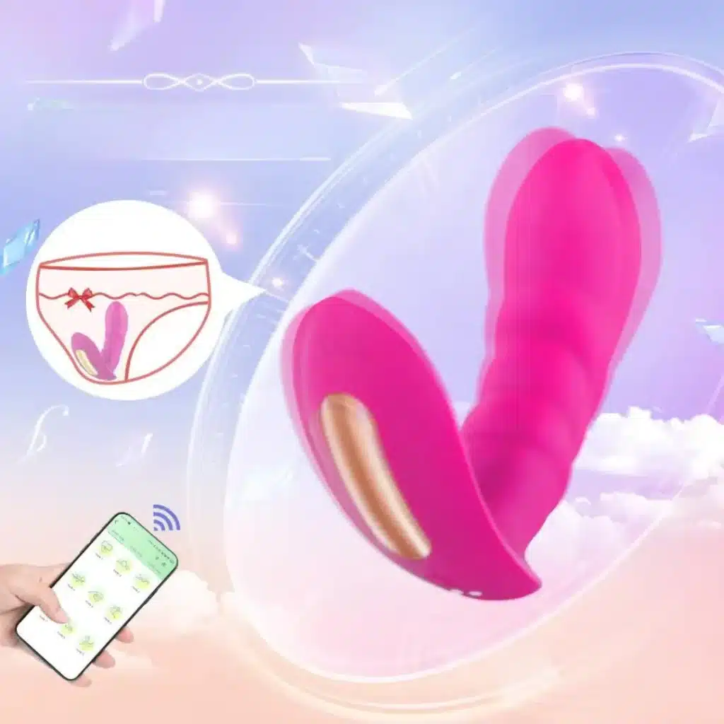 app-gesteuerter-tragbarer-dildo-vibrator