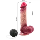 Dildo mit externer Pumpe inkl. Sprühfunktion