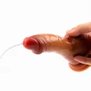Innovativer L-Size Dildo mit eingebautem Sprühmechanismus