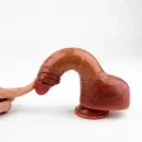 Innovativer S-Size Dildo mit Eingebautem Sprühmechanismus