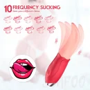 Innovativer Zungen vibrator