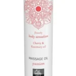 Luxus Passion Massageöl mit Kirsch- & Rosmarinöl