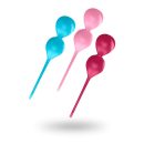 Satisfyer Double Balls Large Set Of 3, Blue/Pink/Red – Bild 2