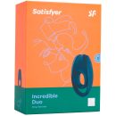 Satisfyer Incredible Duo Ring Vibrator, Black 14,5 cm – Bild 3