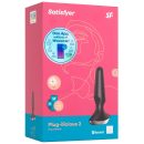 Satisfyer Plug-ilicious 2 Connect App Vibrator, Black, 12,5 cm – Bild 2