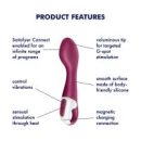Satisfyer Hot Spot Connect App Vibrator, Fuchsia, 21,5 cm – Bild 2