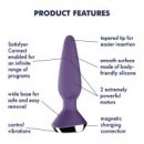 Satisfyer Plug-ilicious 1 Connect App Vibrator, Petrol, 13,5 cm – Bild 4