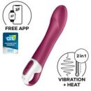 Satisfyer Big Heat Connect App Vibrator, Fuchsia, 22,5 cm – Bild 5