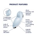 Satisfyer Tap & Climax 2, Blue – Bild 3