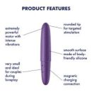 Satisfyer Ultra Power Bullet 6 Vibrator, Purple, 13 cm – Bild 3
