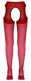 Sex-Strumpfhose rot L/XL – Bild 5