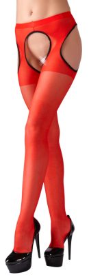 Sex-Strumpfhose rot L/XL – Bild 2