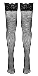 Netzstrümpfe schwarz M – Bild 5