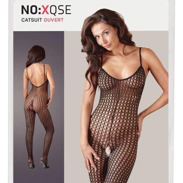 Catsuit schwarz M/L