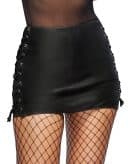 Leder Minirock 2XL – Bild 2