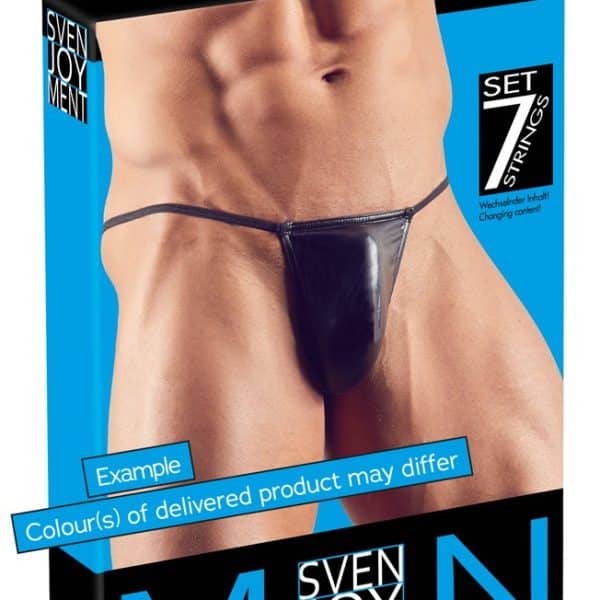 Herren String 7er Pack S-L