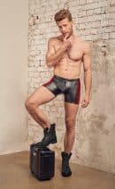 Herren Pants schwarz/rot S – Bild 4