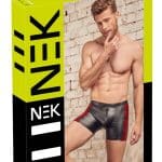 Herren Pants schwarz/rot 2XL