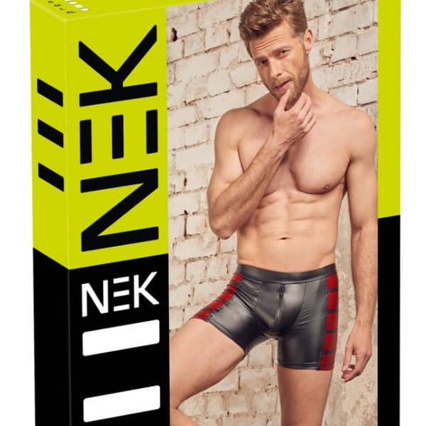 Herren Pants schwarz/rot 2XL