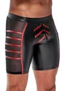 Herren Shorts Schwarz/Rot XL – Bild 3