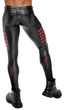 Herren Hose Schwarz/Rot S – Bild 5