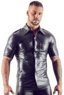 Lederimitat Herren Hemd 2XL – Bild 2