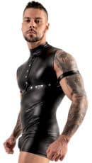 Herren Top schwarz XL – Bild 4