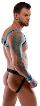 Herren Jockset Schwarz/Blau2XL – Bild 4