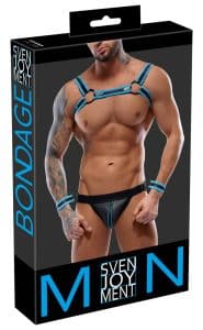 Herren Jockset Schwarz/Blau2XL