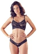 BH und Slip schwarz S/M – Bild 2