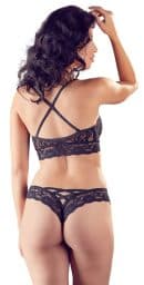 BH und Slip schwarz S/M – Bild 6