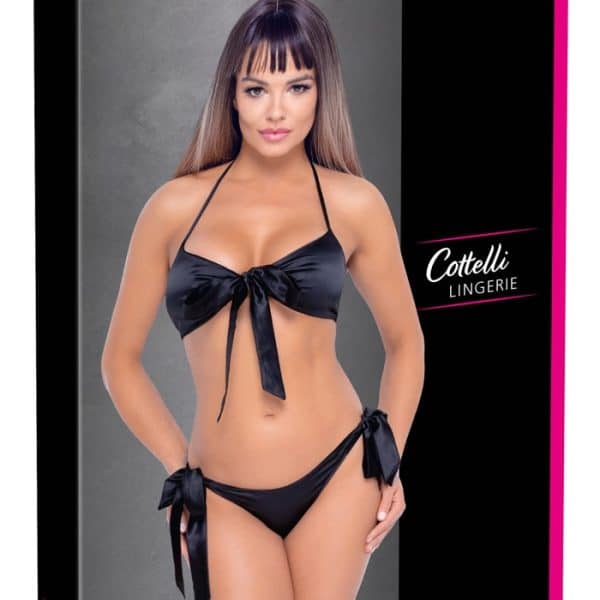 BH und Slip schwarz S/M