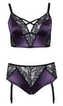 BH Set lila/schwarz 4XL – Bild 5