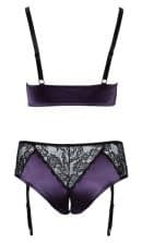 BH Set lila/schwarz 4XL – Bild 6